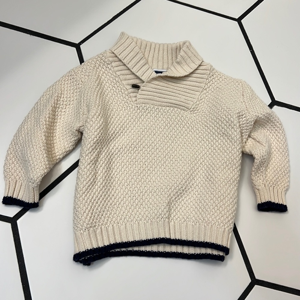 Janie and Jack cream sweater
